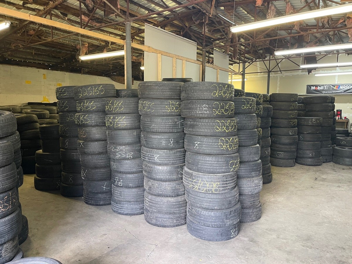 Wholesale Lot 50 Sets Rims&Tires (200ct) Used OEM aluminum/steel